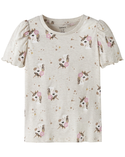 Name It - NMFJalisa Top - Peyote Melange